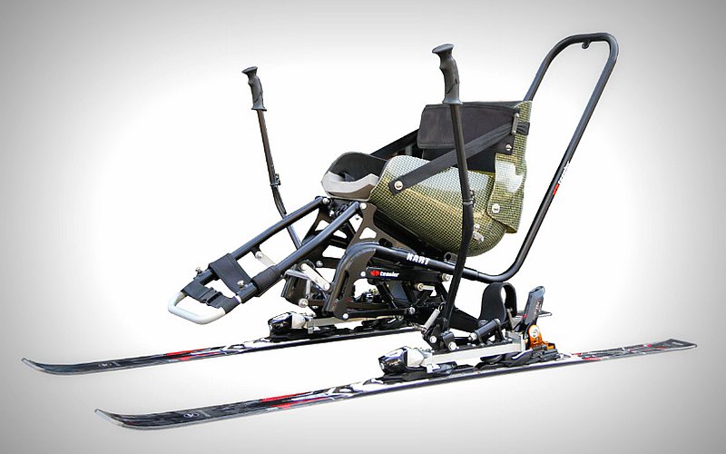 SNOWKART Tessier Skier Rollstuhl kinder mit Behinderung FiNiFuchs