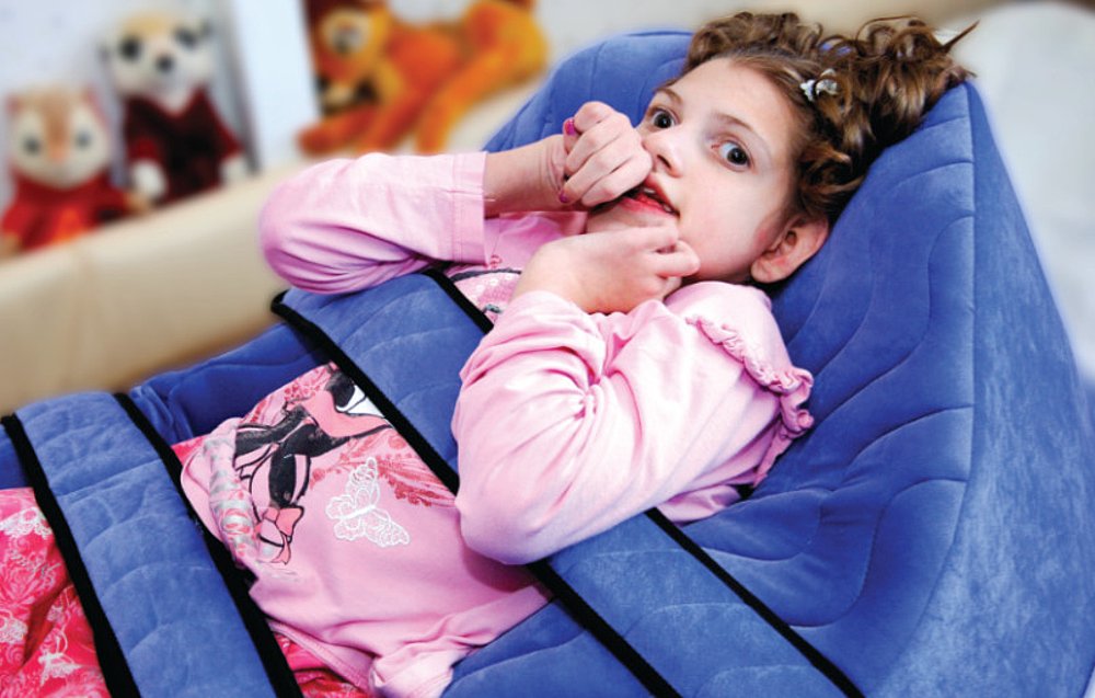 Lagerung Ganzkörperlagerung Sleep Pod Kinder mit Behinderung Specialised Orthotic Services FiNiFuchs