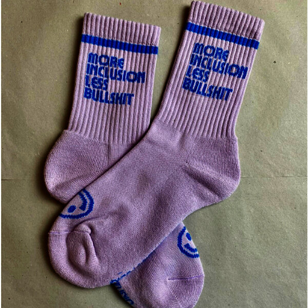 Statement Socken-FiNiFuchs-violette