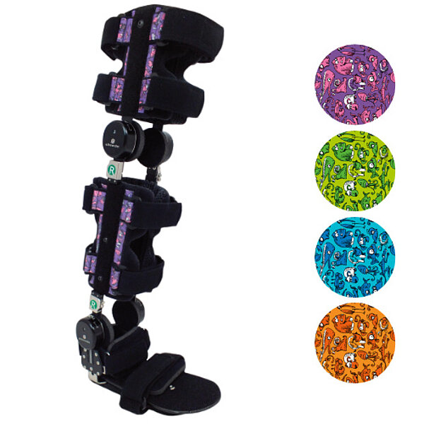 Kombinations  orthese CDS Knie Sprunggelenk-Kinderorthesen-Orthese-FiNiFuchs