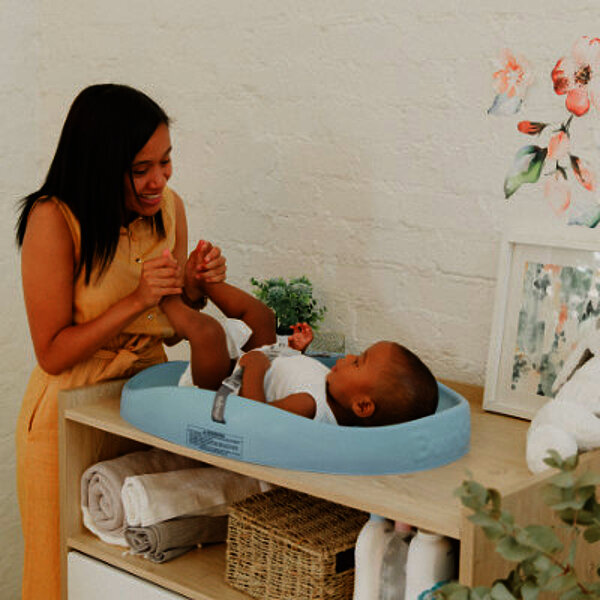 Wickeltisch Wickelunterlage Wickelauflage baby Kinder mit Behinderung Bumbo FiNiFuchs