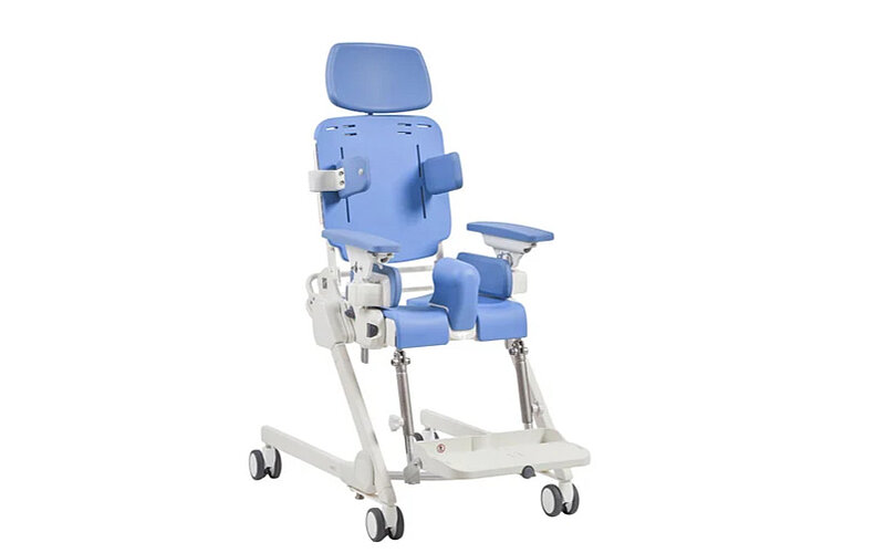 Flamingo-Curo-Toilettenstuhl