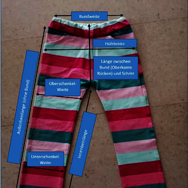 Orthesenhose mit Reissverschluss Kinder mit Behinderung FiNiFuchs