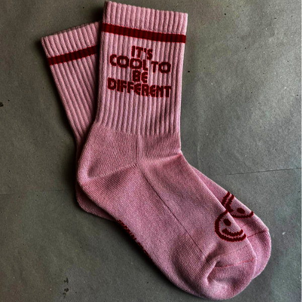 Statement Socken-FiNiFuchs-rosa