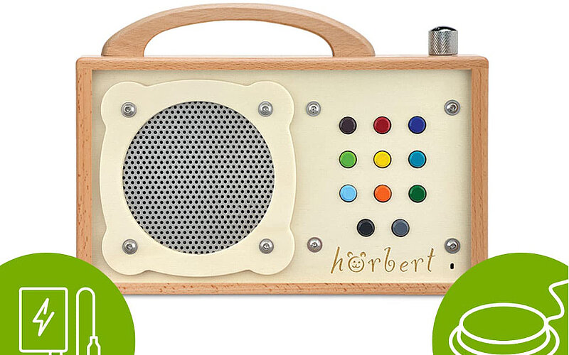 hoerbert barrierefrei mikrofon 11 Tastenr FiNiFuchs