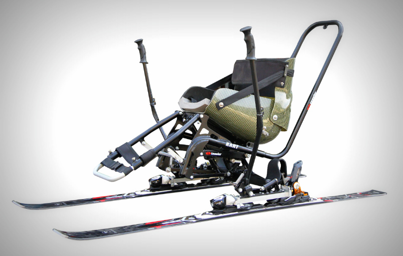 SNOWKART Tessier Skier Rollstuhl kinder mit Behinderung FiNiFuchs