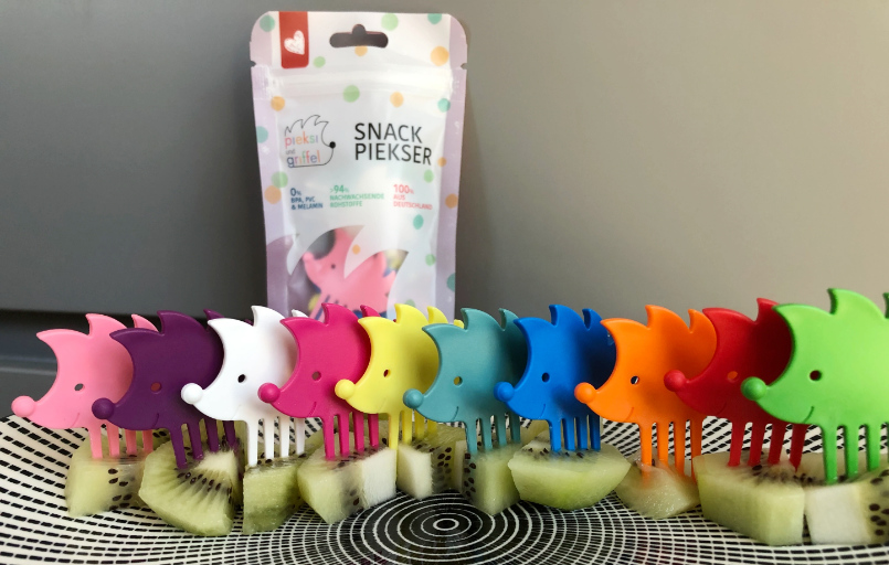 Snack Piekser Greifhilfe FiNiFuchs Kinderhilfsmittel