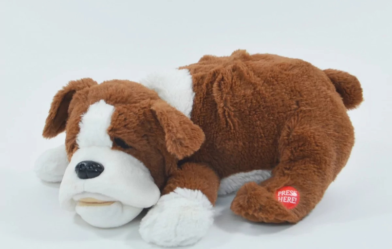 adaptiertes spielzeug schnarchender hund adaptiert zur tasternutzung. FiNiFuchs adaptiertes spielzeug schnarchender hund adaptiert zur tasternutzung. FiNiFuchs